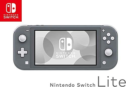 Newest Nintendo Switch Lite Game Console, European Edition W/US Adapter, 128GB Micro SD Card, 5.5” Touchscreen, Built-in Plus Control Pad, Gray, Built-in Speakers, 3.5mm Audio Jack, 0.61 lb Newest Nintendo Switch Lite Game Console, European Edition W/US Adapter, 128GB Micro SD Card, 5.5” Touchscreen, Built-in Plus Control Pad, Gray, Built-in Speakers, 3.5mm Audio Jack, 0.61 lb