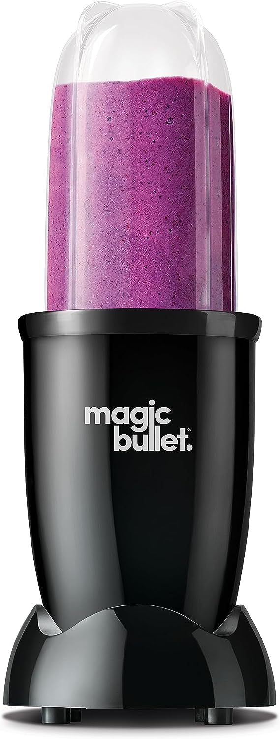 Magic Bullet Blender, Small, Silver, 11 Piece Set