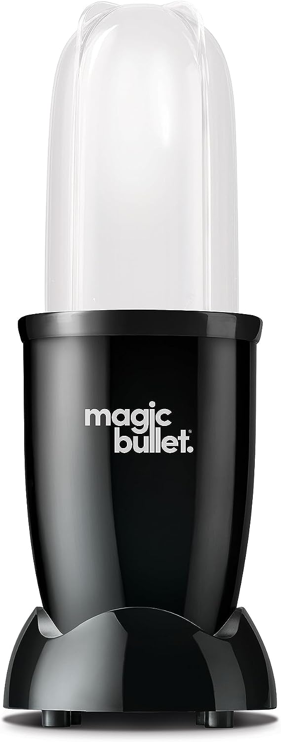 Magic Bullet Blender, Small, Silver, 11 Piece Set