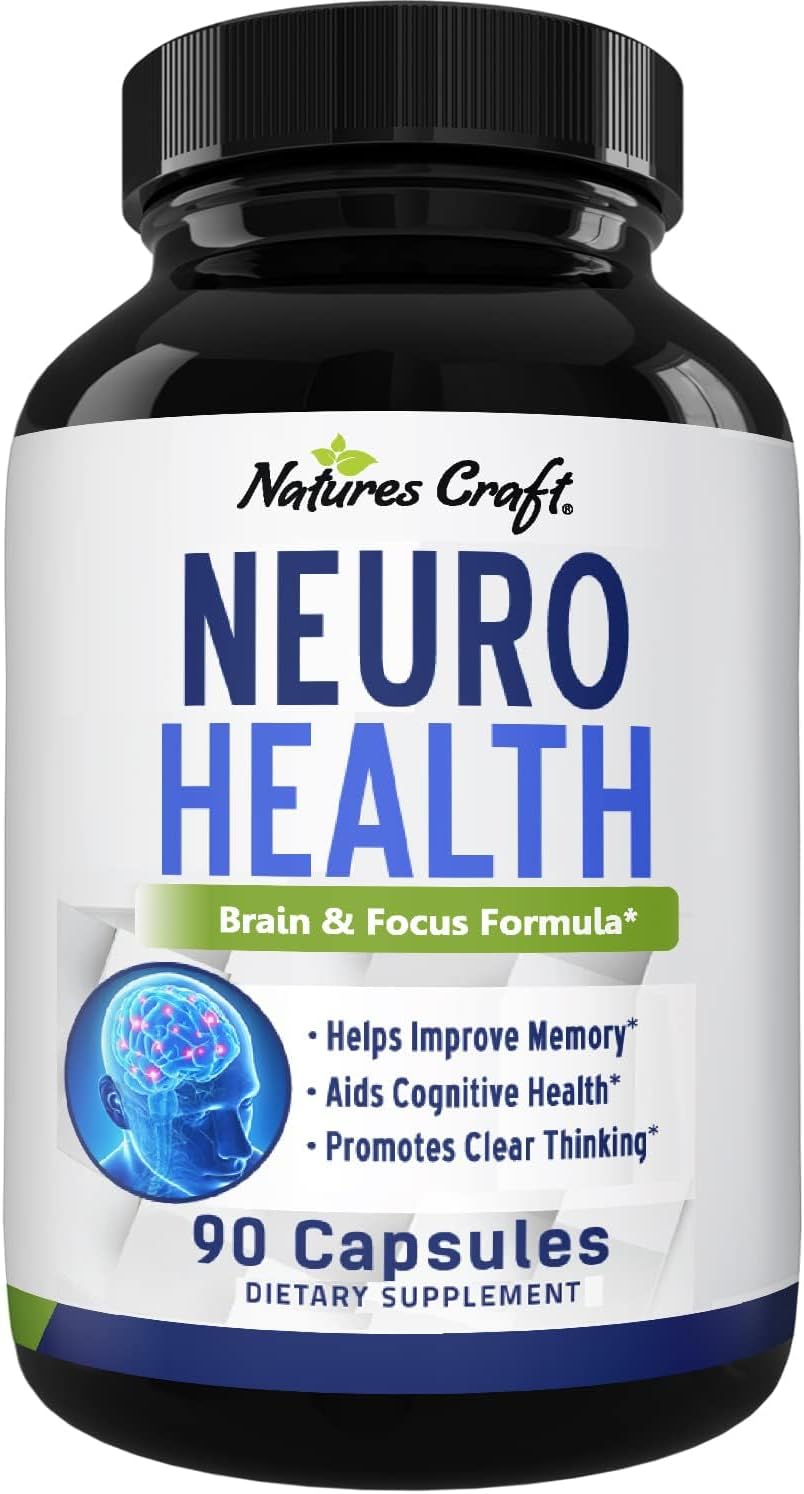 Advanced Nootropics Brain Support Supplement - Synergetic Mental Energy and Focus Supplement with Vitamins for Cognitive Enhancement - Mind and Memory Supplement for Brain Health 45 Servings