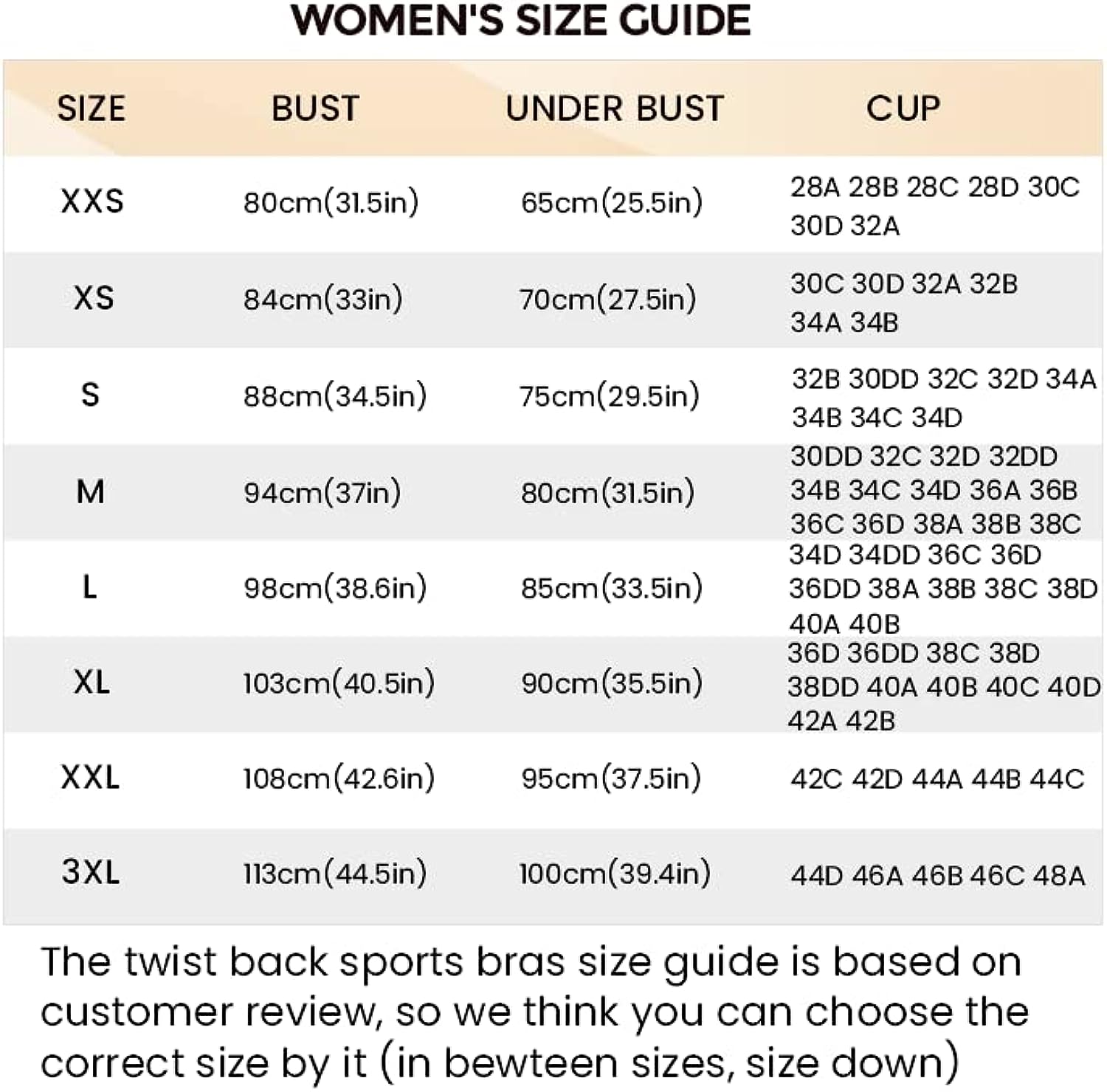 Aoxjox Womens Workout Sports Bras Fitness Padded Backless Yoga Crop Tank Top Twist Back Cami