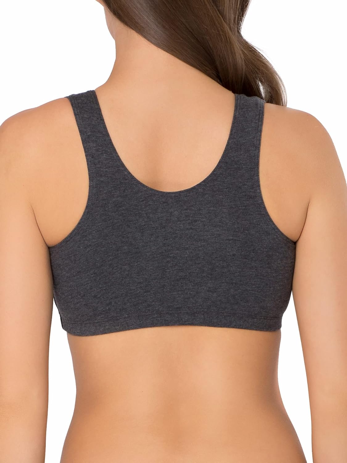 Fruit of the Loom Womens Built Up Tank Style Sports Bra Fashion Colors