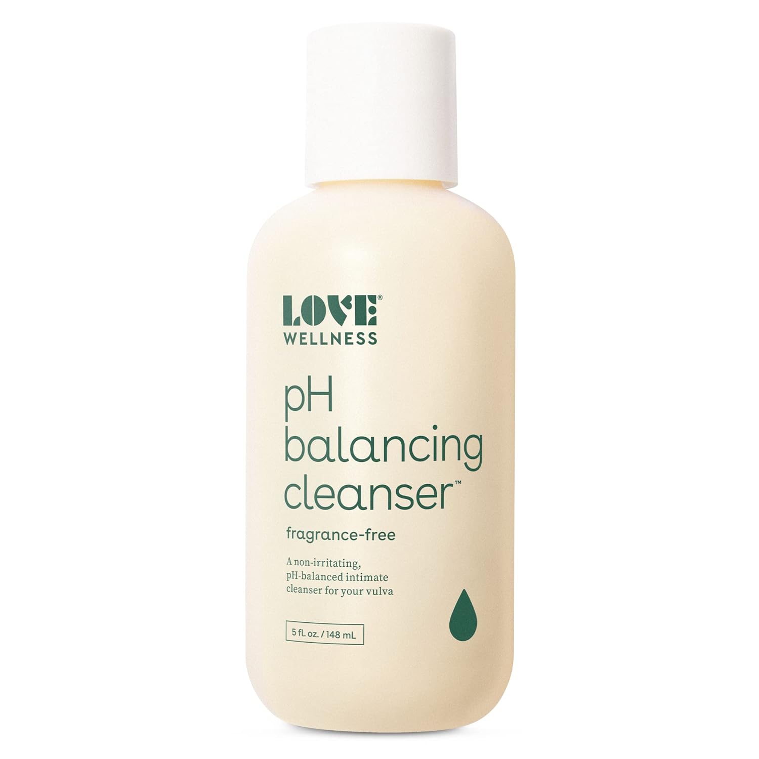 Love Wellness Feminine Wash for Women, pH Balancing Cleanser | Fragrance-Free for Sensitive Skin | Vaginal Soap for Balanced pH, Intimate Health  Hygiene | Non-Irritating for Itchy Dry Skin | 5 Fl Oz