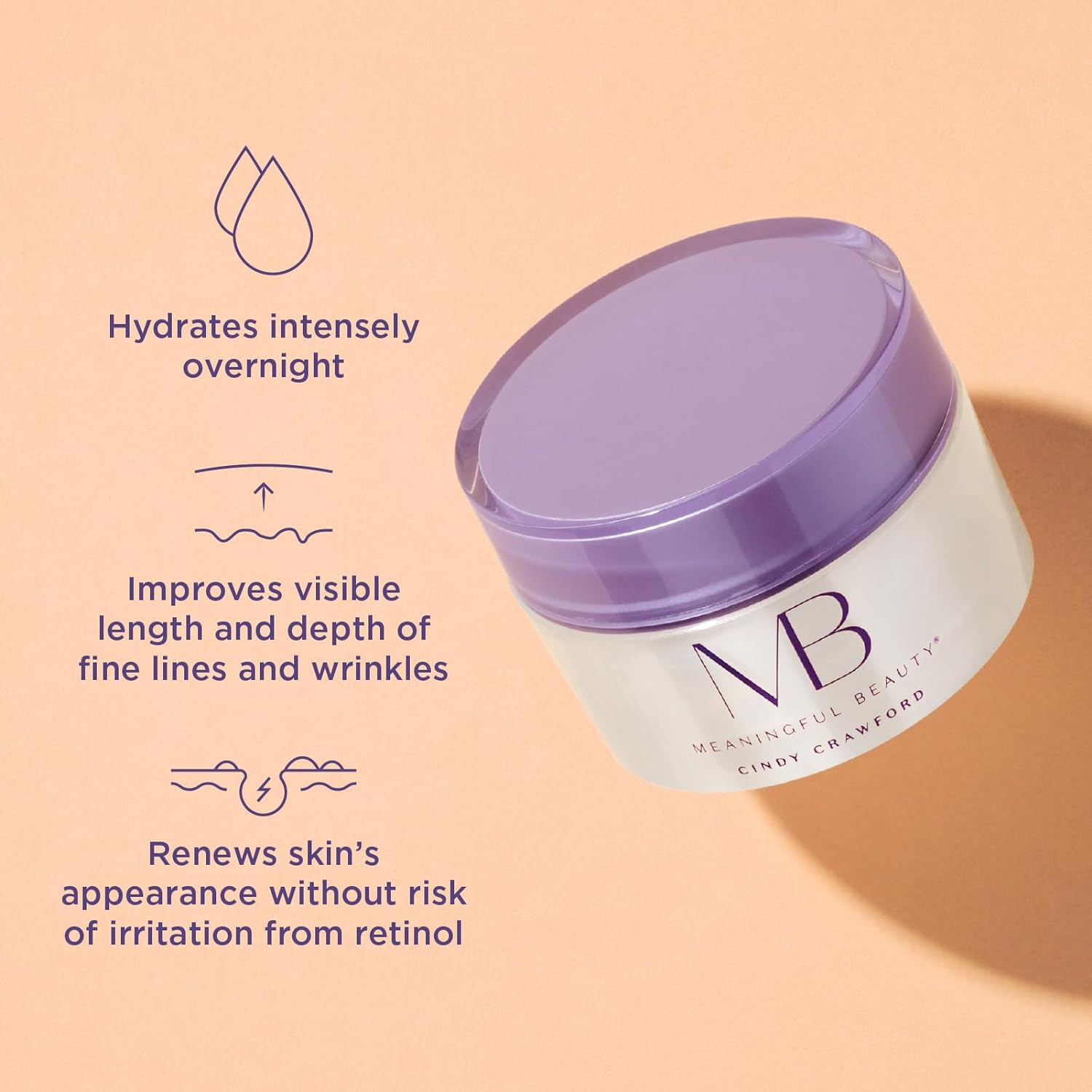 Meaningful Beauty AGE RECOVERY NIGHT CRÈME WITH MELON EXTRACT  RETINOL