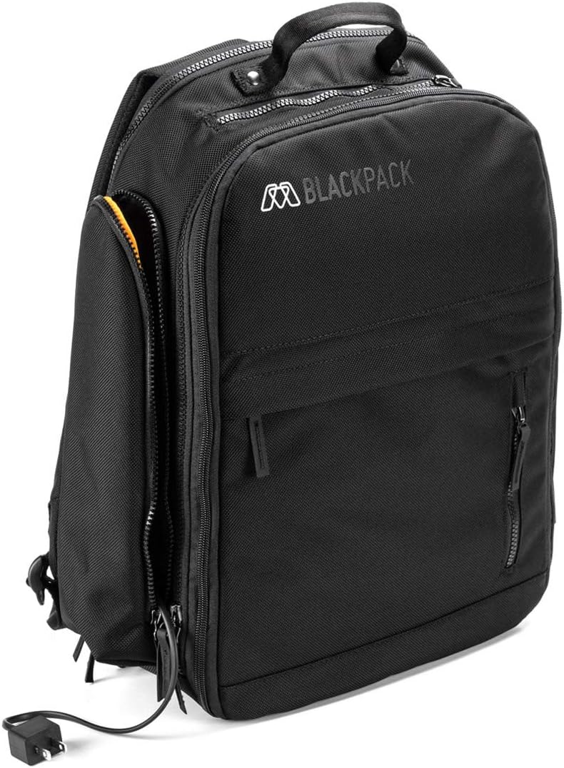 Sewell MOS BLACKPACK, Durable Electronics Travel Backpack for 15 Laptop, Tablet with Built in Cable Management, Large, SW-42850